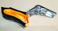 Spanngurt orange mit Ratschenschloss 2,30 m x 2,5 cm gebraucht