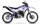 Yamaha WR 125 Farbe Intermot  Blau // A-RIDER //