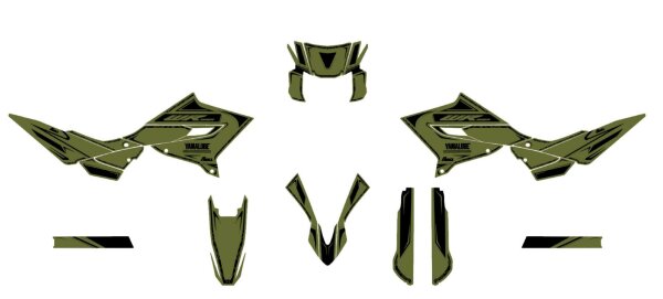 Yamaha WR 125 Farbe Intermot  Oliv // A-RIDER //