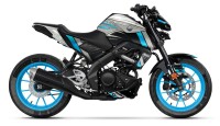 Yamaha MT-125 Farbe Fieber Ice Storm // A-RIDER //