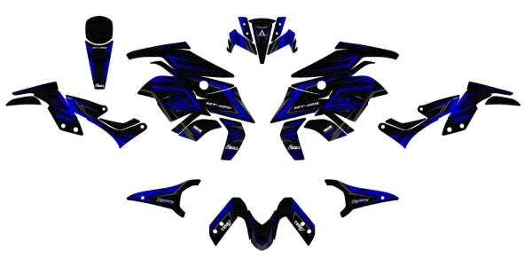Yamaha MT-125 Farbe Zündung Blau // A-RIDER //