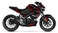 Yamaha MT-125 Farbe Zündung Rot // A-RIDER //