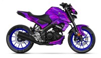 Yamaha MT-125 Farbe Zündung Violett/Pink // A-RIDER //