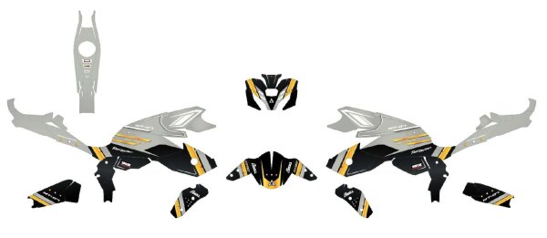 Yamaha MT-07 Farbe Fieber Gold // A-RIDER //