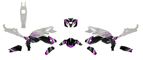 Yamaha MT-07 Farbe Fieber Violett // A-RIDER //