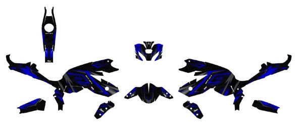 Yamaha MT-07 Farbe Zündung Blau // A-RIDER //