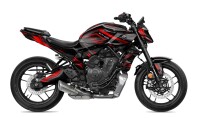 Yamaha MT-07 Farbe Zündung Rot // A-RIDER //