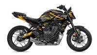 Yamaha MT-07 Farbe Zündung Gold // A-RIDER //