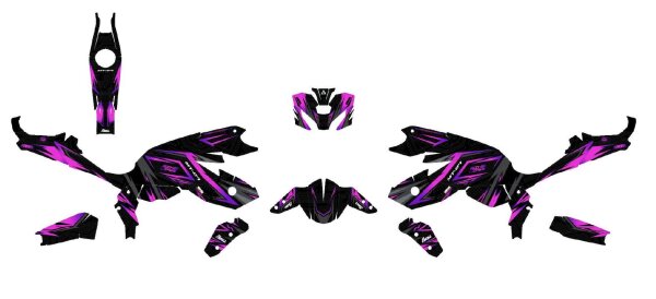 Yamaha MT-07 Farbe Zündung Violett // A-RIDER //