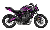 Yamaha MT-07 Farbe Zündung Violett // A-RIDER //