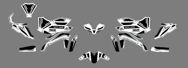 Yamaha MT-09 Farbe Intermot  Weiß // A-RIDER //