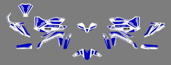 Yamaha MT-09 Farbe Intermot  Blau // A-RIDER //