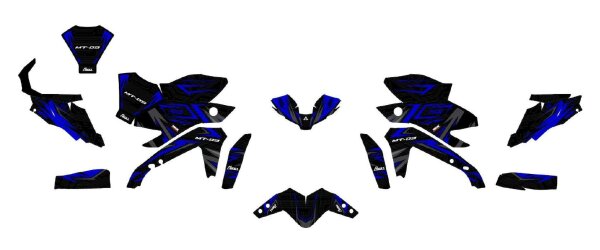 Yamaha MT-09 Farbe Zündung Blau // A-RIDER //