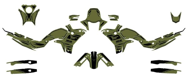 Yamaha Tenere Farbe Intermot  Oliv // A-RIDER //