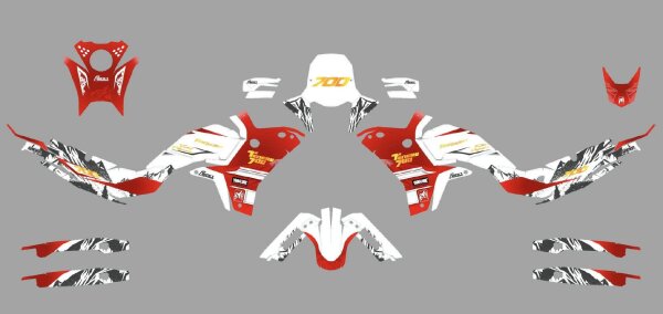 Yamaha Tenere Farbe Sport+ Rot // A-RIDER //