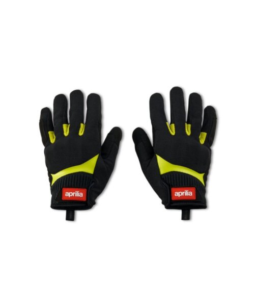 Aprilia Handschuhe Summer Touch - Unisex - schwarz/gelb - Größen S -3XL