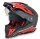 Aprilia Off Road Helm Multiroad - schwarz-rot Größen XS-XL