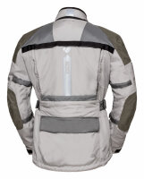 Jacke Tour LT Montevideo-Air 2 hellgrau-dunkelgrau XL