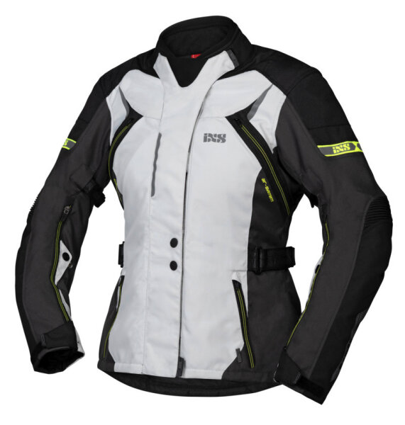 Damen Jacke Tour Liz-ST grau-schwarz-gelb DXL