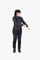 Damen Jacke Tour Liz-ST grau-schwarz-gelb DXL