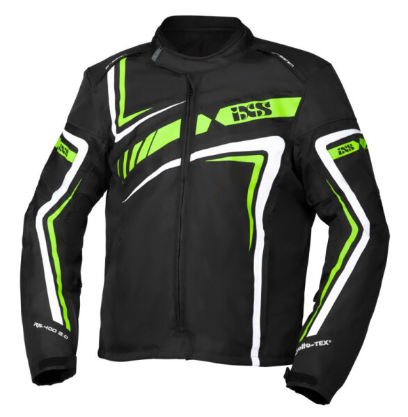 Jacke Sport RS-400-ST 2.0 schwarz-grün-weiss 2XL