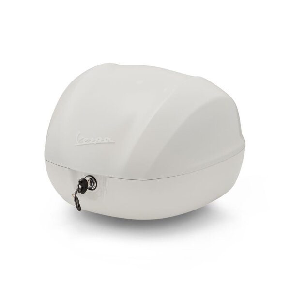 Vespa X Justin Bieber lackiertes Topcase - weiß