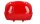 Vespa 32L Topcase in Fahrzeugfarbe lackiert - rot (R7 - 894)