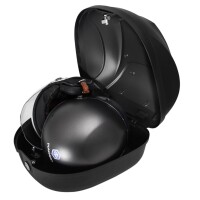 Piaggio 32L Topcase unlackiert - Nero Goffrato