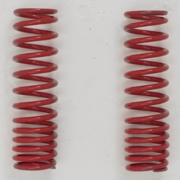 Moto Guzzi V7 III Stoßdämpfer Federn Satz Rot