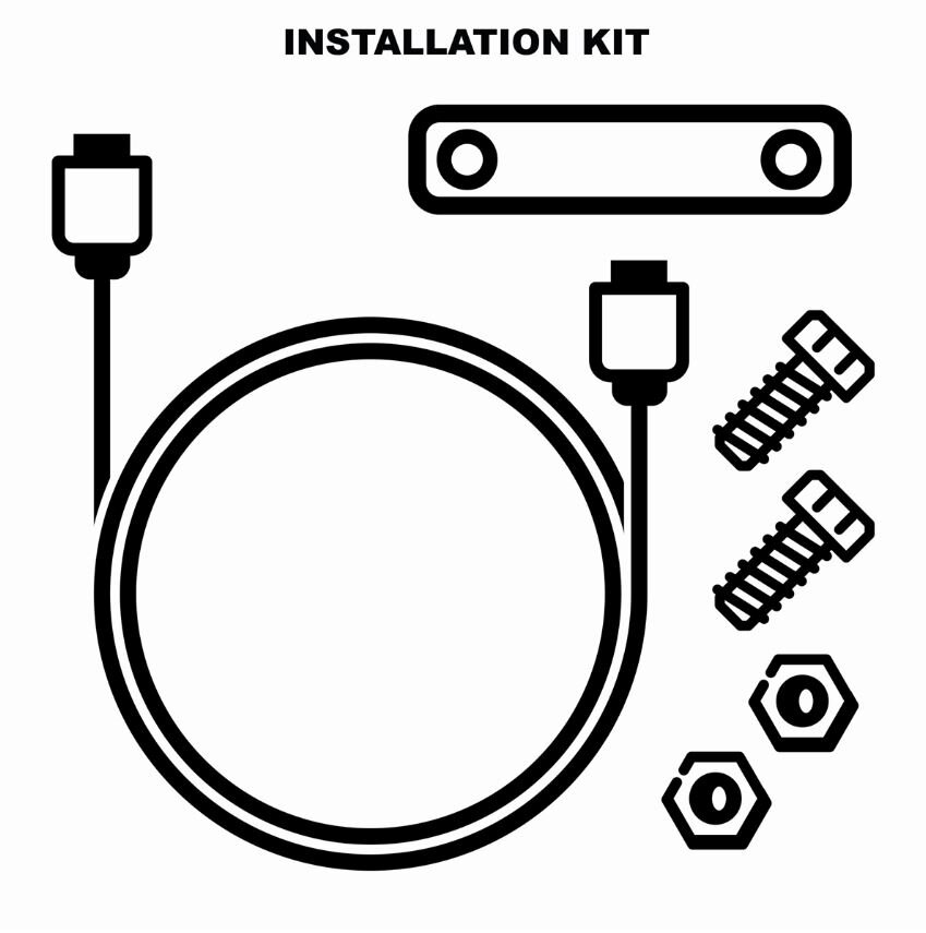 Installations Kit für Diebstahlanlage