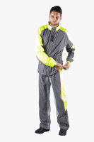 Regenhose Silver RefleST neon grau, XL
