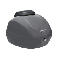 Vespa 32L Topcase lackiert - matt grau (HQ - 707/C)