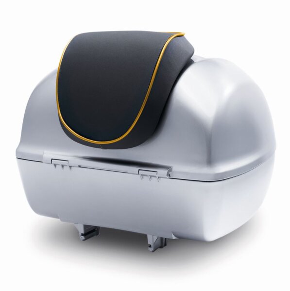 Vespa Topcase Rückenlehne - schwarz/orange