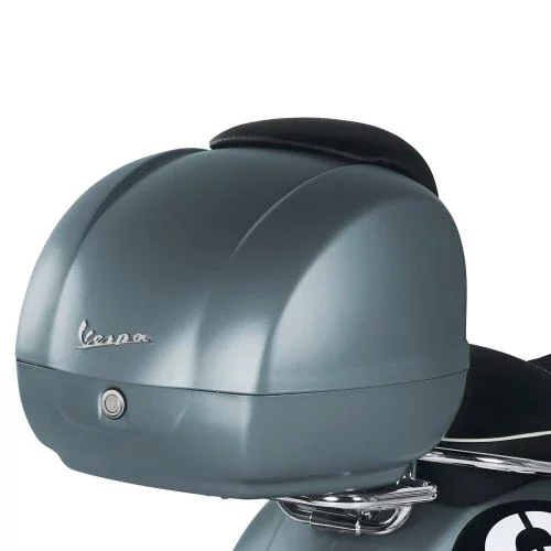 Vespa 36L Topcase lackiert - matt grau (HX)