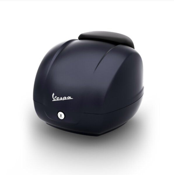 Vespa 36L Topcase lackiert - matt blau (DY - 288/A)