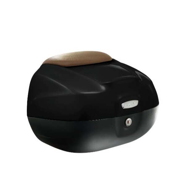 Piaggio 37L Topcase mit lackiertem Deckel - schwarz (79/A ND)