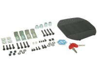 Piaggio 37L Topcase Kit mit lackiertem Deckel - blau