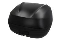 Piaggio 37L Topcase Kit mit lackiertem Deckel - matt schwarz