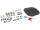 Piaggio 37L Topcase Kit mit lackiertem Deckel - matt schwarz