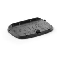 Top Case 37 L  Grau mit brauner Rückenlehne