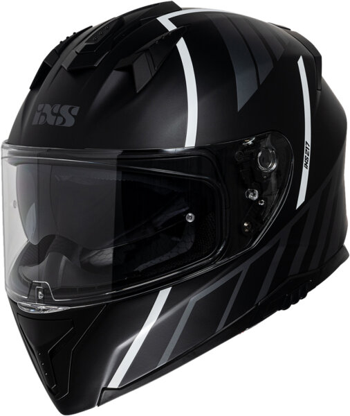 Integralhelm iXS217 2.0 matt schwarz-weiss XL