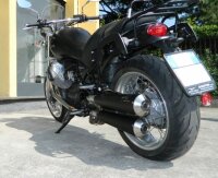 Auspuff, Krümmer, Endschalldämpfer, Endtopf links Agostini Moto Guzzi Bellagio 2007-2014