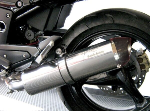 Auspuff, Krümmer, Endschalldämpfer, Endtopf links Agostini Moto Guzzi Breva 850 2007-2009