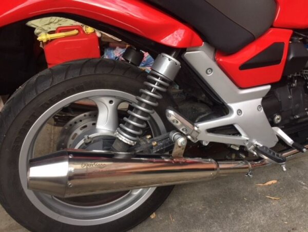 Auspuff, Krümmer, Endschalldämpfer, Endtopf Agostini Moto Guzzi Breva 750 2003-2012