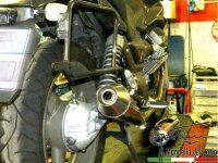 Auspuff, Krümmer, Endschalldämpfer, Endtopf Agostini Moto Guzzi Breva 750 2003-2012
