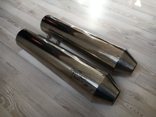 Auspuff, Krümmer, Endschalldämpfer, Endtopf Agostini Moto Guzzi California 1400 2013-2021