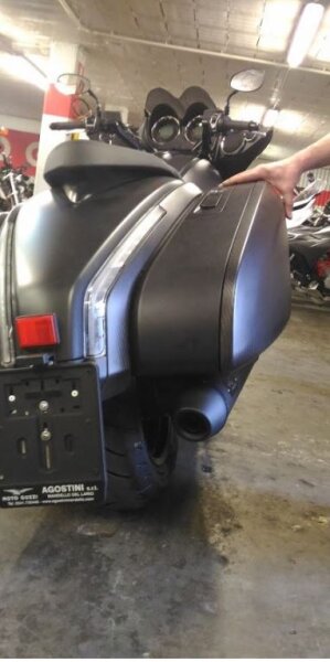 Auspuff, Krümmer, Endschalldämpfer, Endtopf Agostini Moto Guzzi  -