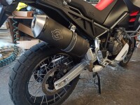 Auspuff, Krümmer, Endschalldämpfer, Endtopf Agostini Aprilia Tuareg ABS 2022-2023