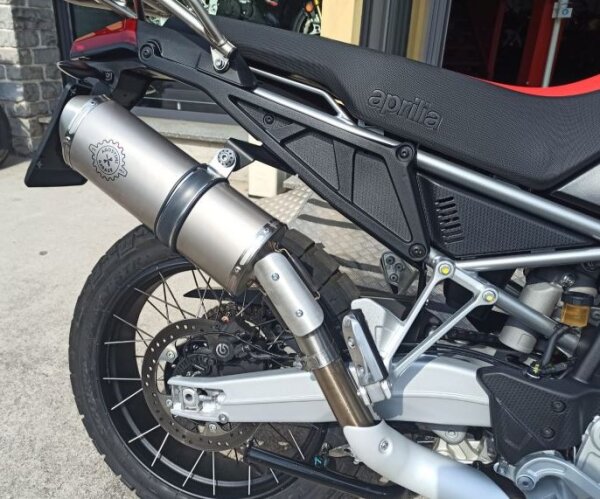 Auspuff, Krümmer, Endschalldämpfer, Endtopf Agostini Aprilia Tuareg ABS 2022-2023
