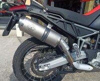 Auspuff, Krümmer, Endschalldämpfer, Endtopf Agostini Aprilia Tuareg ABS 2022-2023
